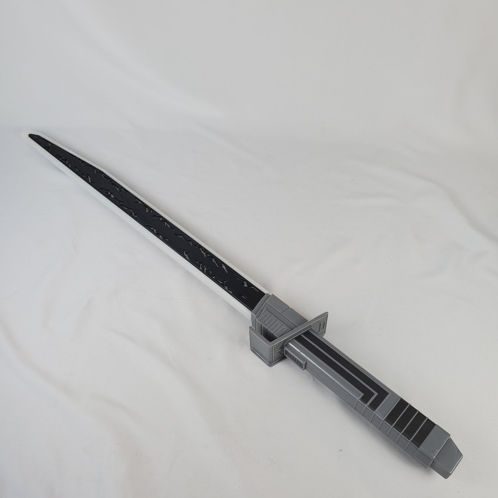Star Wars Mandalorian Darksaber Light Up Sword Hasbro Disney 2020- WORKING